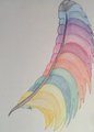 Rainbow, Feather Style by EgyptianRose