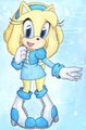 The honey colored hedgehog  by Mannequinkitty