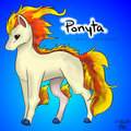 Ponyta by Just-A-Little-Mixed-Up - color