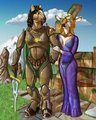 The knight and her princess by Cuprohastes