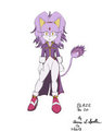 Blaze The Cat- Colored