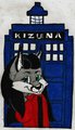 Doctor Who Tardis Badge- Kizuna