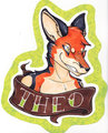 Theo Bust Badge (commission)