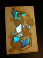 Awesome wood thingy of glowness  by Bitcoon