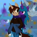 Brother and Sister REDUX by Dark Dreaming Blossom