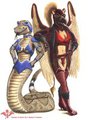 Dragon Lady: Charmer & Harlot - Power Couple by Dharken