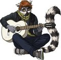 Random HIpster Lemur Character