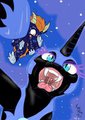 Nightmare Moon is Hungry!! by kyokimute