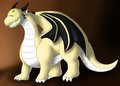 Butterball's Dragon Form by WaffleFox