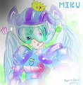 mechanical princess - hatsune miku by SaphireDabria