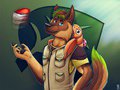 Grass Trainer Sheppy wants to battle! by mikio