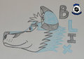 Blix fox badge by buckwildwolf
