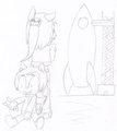 Rocketgirl: Dream to Reality - Sketch by NinSonNar