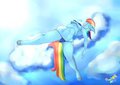 Rainbow Dash Nap