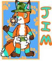 Jim Waving Project By: TheBluFox