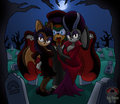 Greetings From The Graveyard (Comm) by Shadowwalk