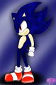 Dark Vampire Sonic The Hedgehog by CarolinaSonica