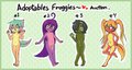 Auction: Adoptables Froggies~<3 - Closed - by Shouk