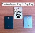 Custom Name tag/Dog Tag Auction