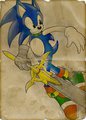 Sonic, Knight of the Wind w/FX