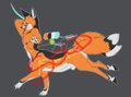 Uni Fox Taur Adopt! by RabidMouseStudios