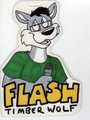Flash Timberwolf by Tabbiewolf