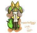 Paup's Halloween Outfit Doodle