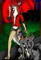 Red Tames Wolf -by Silitha-