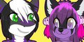 Abyssal & Lynette Icons by ZebraWolf