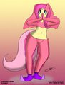 (Commission) MLP: Fluttershy belly dance
