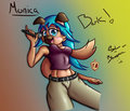 Monica Sonic Style. by Wakka