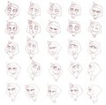 Taro - Expression sheet - ILLUS1 by DtheCadeyra