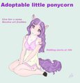 Adoptable Ponycorn by Ziska