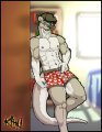 Suggestive Otter Boxers by Kihu  by AlkaliOtter