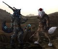 Furries in the wasteland.