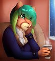 Snow & Coffee by WolfLady