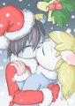 Christmas kiss