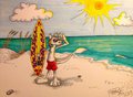 "Looking For The Waves" by Lunara-toons