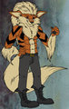 Arcanine -Commission- by SillydogTheGreat