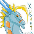 QWERTY-Dragon Badge by Tanhir
