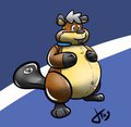 Pool toy Beaver!