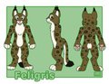 Fursuit reference by Neonslushie