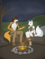 Commission - Campfire Stories by Kurapika