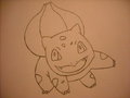 Bulbasaur Sketch by bhscorch1313
