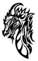 Tattoos - Dragon Bust