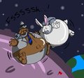 *Commission* Sam & Max... ... IN SPAAAAAACE! by txinairy
