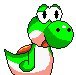 They drew me doing WHAT? (Yoshi pixelart icon)