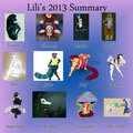 Lili's 2013 Art Summary