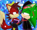 scourge and fiona christmas  by 4sonicfan