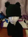 dark green hat set for sale